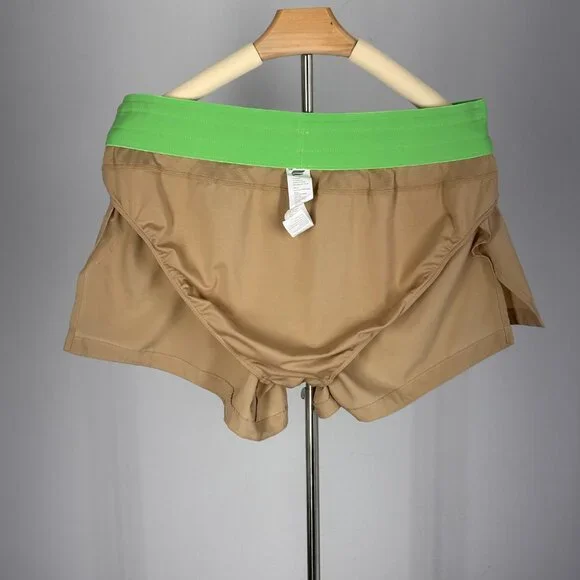 Fabletics Running Set | Tan Lime Green Cobalt Blue | Women's M | Athleisure - Picture 13 of 14